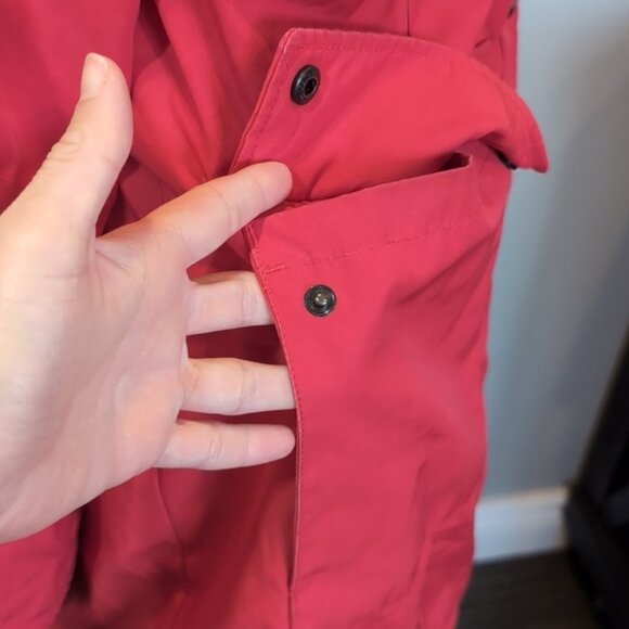 Calvin Klein Goose Down Winter Parka Coat CK Performance Mid Length Insulated XL - Picture 9 of 16